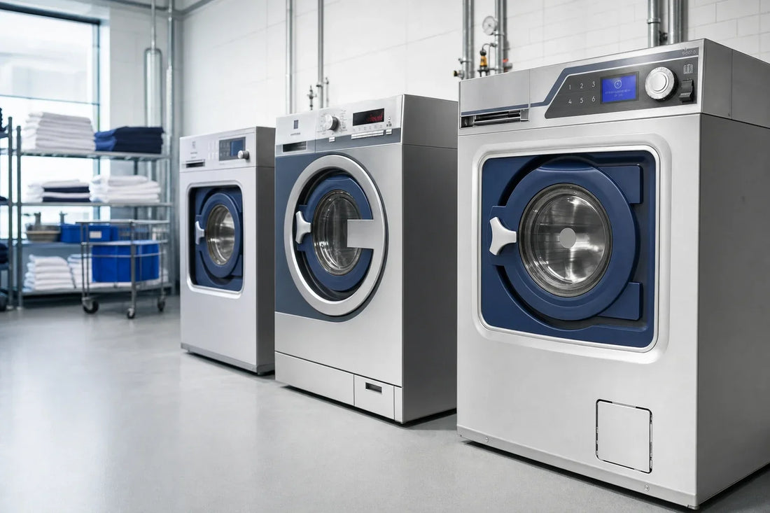 Slik velger du en industriell vaskemaskin